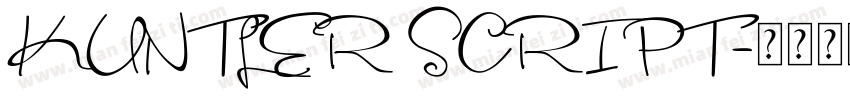 KUNTLER SCRIPT字体转换